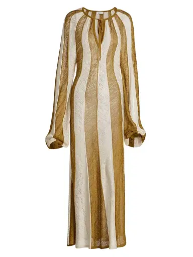 Zimmermann Women's Mahon Splice Stripe Maxi Dress | Thumbnail 1 Zimmermann Women's Mahon Splice Stripe Maxi Dress | Thumbnail 1