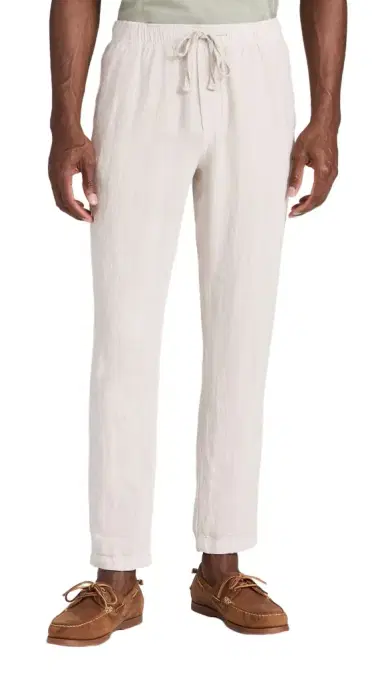 Faherty Linen Drawstring Pants | Thumbnail 1 Faherty Linen Drawstring Pants | Thumbnail 1