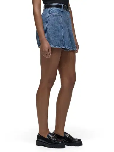 Hudson Jeans Women's Denim Patch Pocket Skort - Saving My Love | Thumbnail 5 Hudson Jeans Women's Denim Patch Pocket Skort - Saving My Love | Thumbnail 5