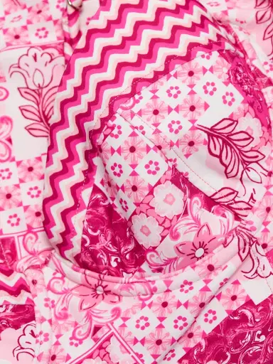 Ramy Brook Women's Jayda Printed One-Piece Swimsuit - Radiant Pink Combo | Thumbnail 6 Ramy Brook Women's Jayda Printed One-Piece Swimsuit - Radiant Pink Combo | Thumbnail 6