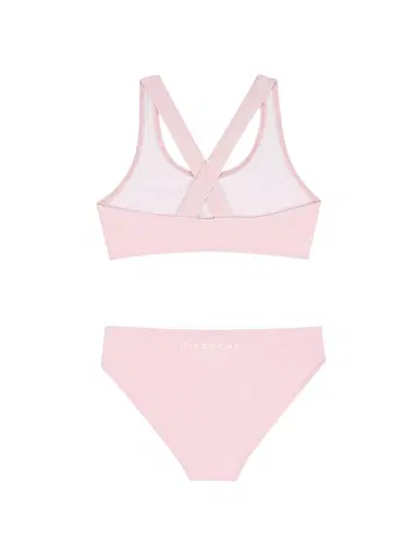 Givenchy Little Girl's & Girl's Logo Bikini - Marshmallow | Thumbnail 2 Givenchy Little Girl's & Girl's Logo Bikini - Marshmallow | Thumbnail 2
