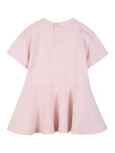 Givenchy Baby Girl's & Little Girl's Logo Cotton Dress - Marshmallow | Thumbnail 2 Givenchy Baby Girl's & Little Girl's Logo Cotton Dress - Marshmallow | Thumbnail 2