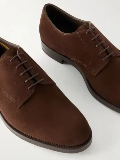 Edward Green Whitworth Suede Derby Shoes - Men | Thumbnail 5 Edward Green Whitworth Suede Derby Shoes - Men | Thumbnail 5