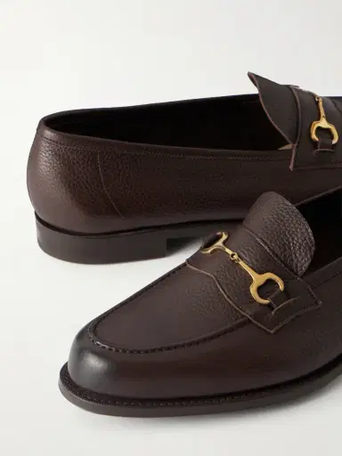 Edward Green Putney Horsebit-Embellished Full-Grain Leather Loafers - Men | Thumbnail 5 Edward Green Putney Horsebit-Embellished Full-Grain Leather Loafers - Men | Thumbnail 5