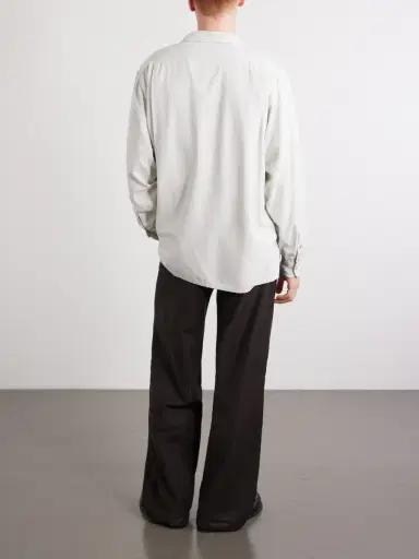 A.PRESSE Camp-Collar Silk Shirt - Men | Thumbnail 4 A.PRESSE Camp-Collar Silk Shirt - Men | Thumbnail 4