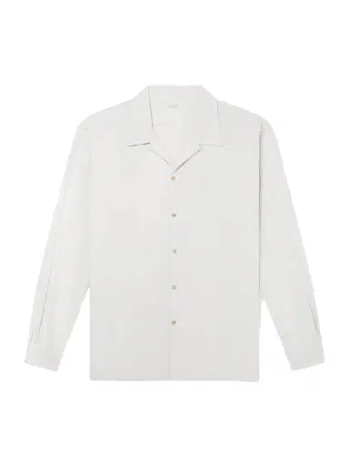 A.PRESSE Camp-Collar Silk Shirt - Men | Thumbnail 1 A.PRESSE Camp-Collar Silk Shirt - Men | Thumbnail 1