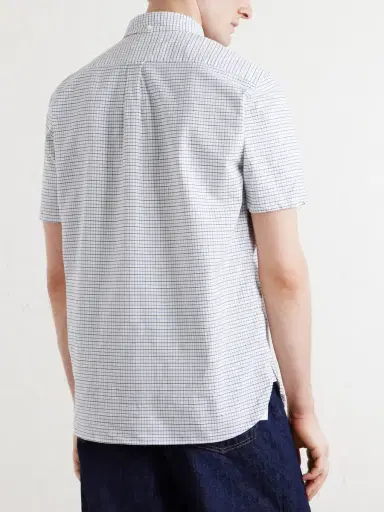 Beams Plus Button-Down Collar Checked Cotton Shirt - Men | Thumbnail 4 Beams Plus Button-Down Collar Checked Cotton Shirt - Men | Thumbnail 4