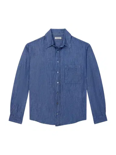 Canali Button-Down Collar Cotton and Linen-Blend Shirt - Men | Thumbnail 1 Canali Button-Down Collar Cotton and Linen-Blend Shirt - Men | Thumbnail 1