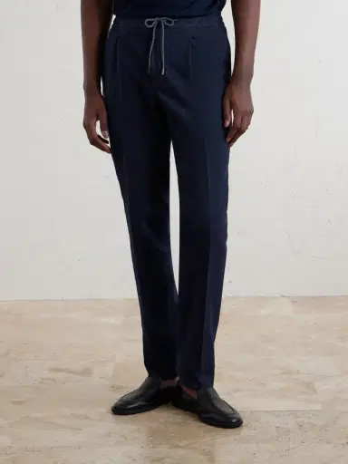 Slowear Tapered Cotton-Blend Seersucker Trousers - Men | Thumbnail 3 Slowear Tapered Cotton-Blend Seersucker Trousers - Men | Thumbnail 3