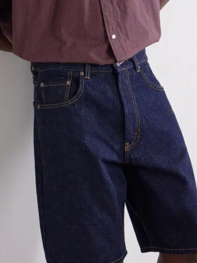 Beams Plus Straight-Leg Denim Shorts - Men | Thumbnail 5 Beams Plus Straight-Leg Denim Shorts - Men | Thumbnail 5