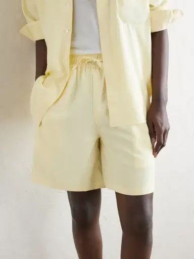 Saman Amel Straight-Leg Silk Shorts - Men | Thumbnail 5 Saman Amel Straight-Leg Silk Shorts - Men | Thumbnail 5