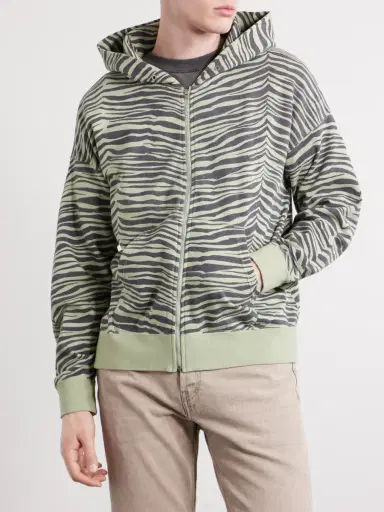 Visvim Jumbo Printed Cotton Zip-Up Hoodie - Men | Thumbnail 3 Visvim Jumbo Printed Cotton Zip-Up Hoodie - Men | Thumbnail 3
