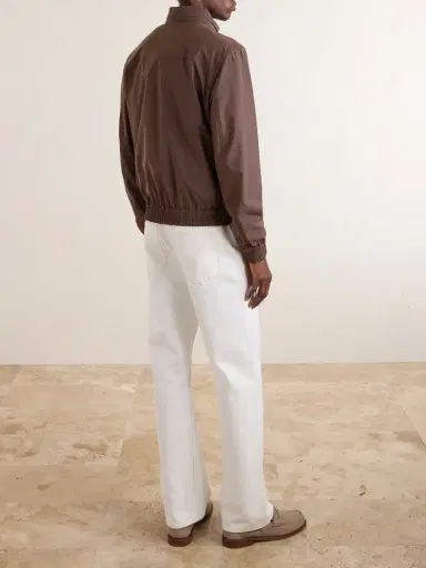 Brunello Cucinelli Shell Hooded Harrington Jacket - Men | Thumbnail 4 Brunello Cucinelli Shell Hooded Harrington Jacket - Men | Thumbnail 4