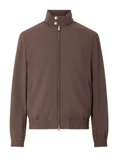 Brunello Cucinelli Shell Hooded Harrington Jacket - Men | Thumbnail 1 Brunello Cucinelli Shell Hooded Harrington Jacket - Men | Thumbnail 1
