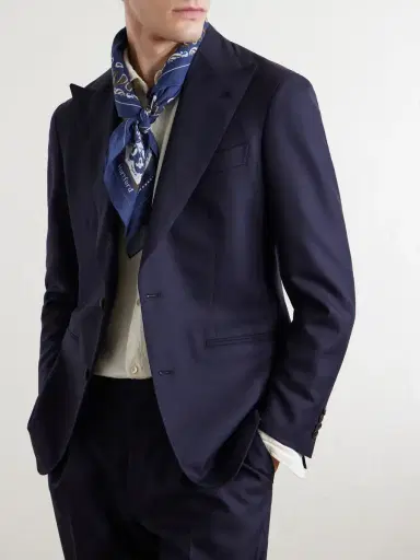 Hartford Bandana-Print Cotton-Voile Scarf - Men | Thumbnail 2 Hartford Bandana-Print Cotton-Voile Scarf - Men | Thumbnail 2