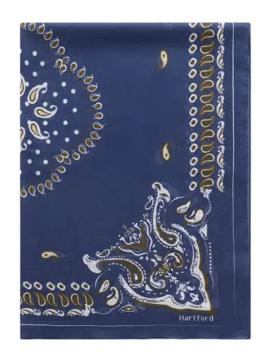 Hartford Bandana-Print Cotton-Voile Scarf - Men | Thumbnail 1 Hartford Bandana-Print Cotton-Voile Scarf - Men | Thumbnail 1