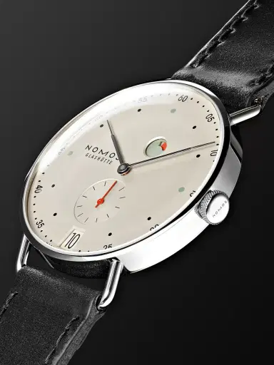 NOMOS Glashütte Metro Datum Gangreserve Stainless Steel Watch, Ref. 1101 - Men | Thumbnail 4 NOMOS Glashütte Metro Datum Gangreserve Stainless Steel Watch, Ref. 1101 - Men | Thumbnail 4
