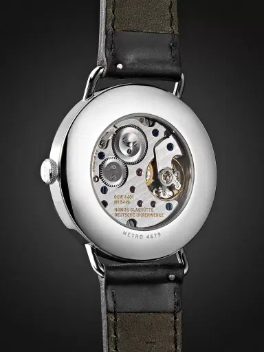 NOMOS Glashütte Metro Datum Gangreserve Stainless Steel Watch, Ref. 1101 - Men | Thumbnail 5 NOMOS Glashütte Metro Datum Gangreserve Stainless Steel Watch, Ref. 1101 - Men | Thumbnail 5