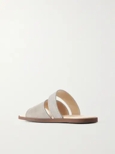 Brunello Cucinelli Suede Sandals - Men | Thumbnail 3 Brunello Cucinelli Suede Sandals - Men | Thumbnail 3