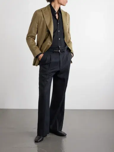 Thom Sweeney Wool Shirt - Men | Thumbnail 2 Thom Sweeney Wool Shirt - Men | Thumbnail 2