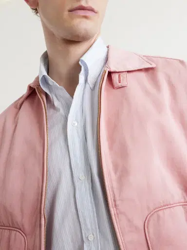 Beams Plus Button-Down Collar Striped Cotton Shirt - Men | Thumbnail 5 Beams Plus Button-Down Collar Striped Cotton Shirt - Men | Thumbnail 5