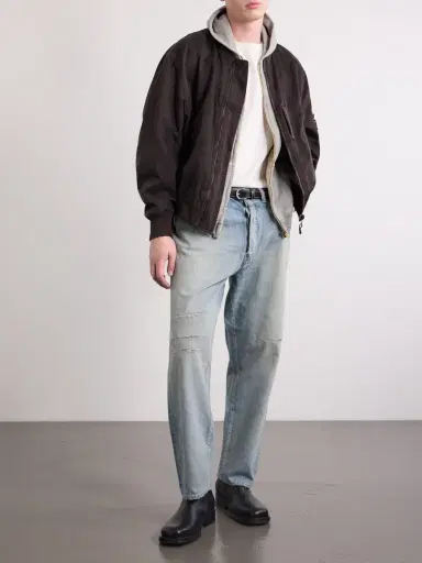 A.PRESSE No.37 Wide-Leg Distressed Jeans - Men | Thumbnail 2 A.PRESSE No.37 Wide-Leg Distressed Jeans - Men | Thumbnail 2