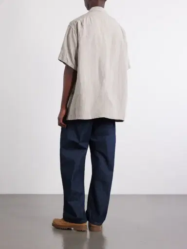 Beams Plus Convertible-Collar Linen Shirt - Men | Thumbnail 4 Beams Plus Convertible-Collar Linen Shirt - Men | Thumbnail 4
