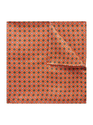 De Petrillo Printed Silk-Twill Pocket Square - Men | Thumbnail 1 De Petrillo Printed Silk-Twill Pocket Square - Men | Thumbnail 1