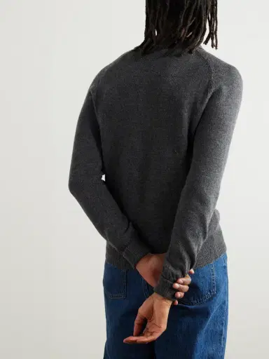 Drake's Wool Polo Shirt - Men | Thumbnail 3 Drake's Wool Polo Shirt - Men | Thumbnail 3