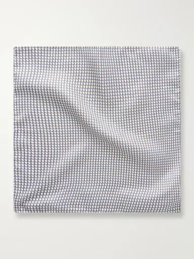 De Petrillo Printed Silk-Twill Pocket Square - Men | Thumbnail 3 De Petrillo Printed Silk-Twill Pocket Square - Men | Thumbnail 3
