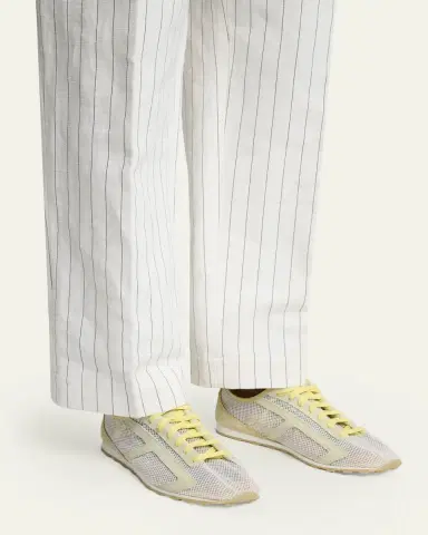 Jacquemus Men's The Tennis Mesh Runner Sneakers | Thumbnail 2 Jacquemus Men's The Tennis Mesh Runner Sneakers | Thumbnail 2