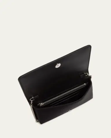 Valentino Garavani Crystal VLogo Satin Top-Handle Bag | Thumbnail 4 Valentino Garavani Crystal VLogo Satin Top-Handle Bag | Thumbnail 4