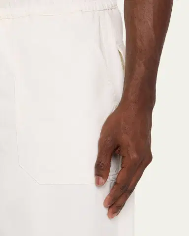 OFFICINE GÉNÉRALE Men's Cotton Wide-Leg Drawstring Trousers | Thumbnail 5 OFFICINE GÉNÉRALE Men's Cotton Wide-Leg Drawstring Trousers | Thumbnail 5