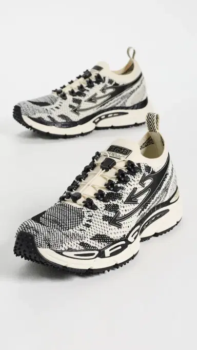 Off-White Be Right Back Knit Sneakers Sand/Black | Thumbnail 4 Off-White Be Right Back Knit Sneakers Sand/Black | Thumbnail 4
