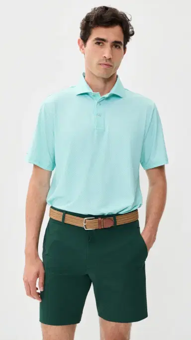 RLX Ralph Lauren Beekman Deco ightweight Airflow Jersey ight Mint Beekman Deco | Thumbnail 2 RLX Ralph Lauren Beekman Deco ightweight Airflow Jersey ight Mint Beekman Deco | Thumbnail 2
