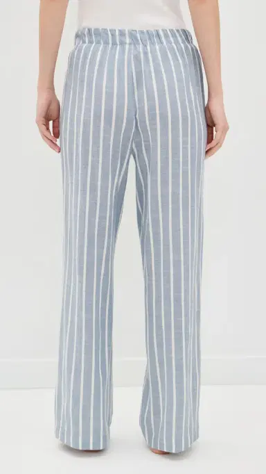 Eberjey Nautico Boxer Pants Classic Stripe late Blue | Thumbnail 3 Eberjey Nautico Boxer Pants Classic Stripe late Blue | Thumbnail 3