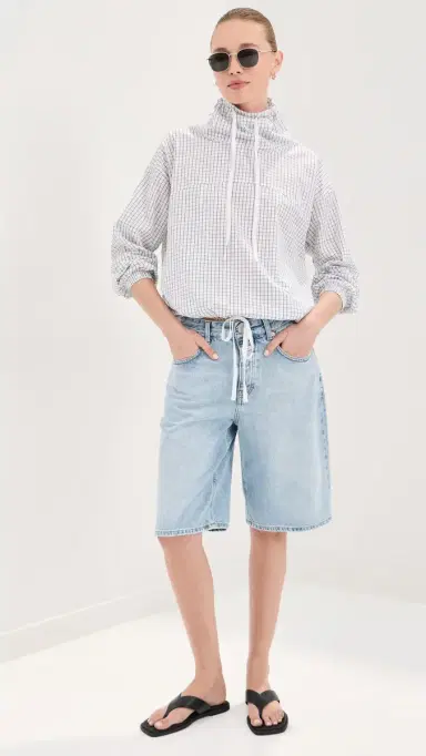 LE BOP Carson Anorak White Check S | Thumbnail 5 LE BOP Carson Anorak White Check S | Thumbnail 5
