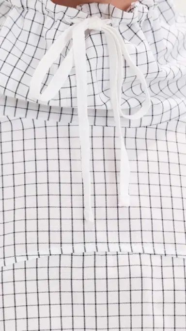 LE BOP Carson Anorak White Check S | Thumbnail 6 LE BOP Carson Anorak White Check S | Thumbnail 6