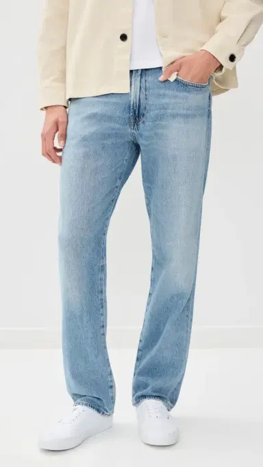 Citizens of Humanity Elijah Straight Jeans Light Blue | Thumbnail 2 Citizens of Humanity Elijah Straight Jeans Light Blue | Thumbnail 2