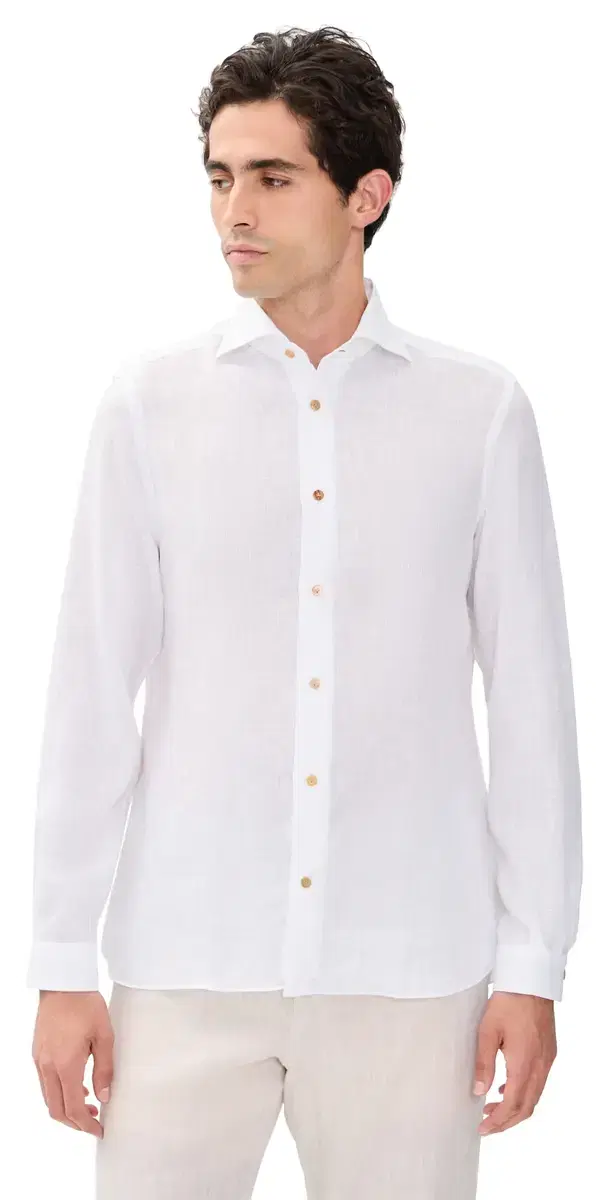 The Elba Shirt White The Elba Shirt White