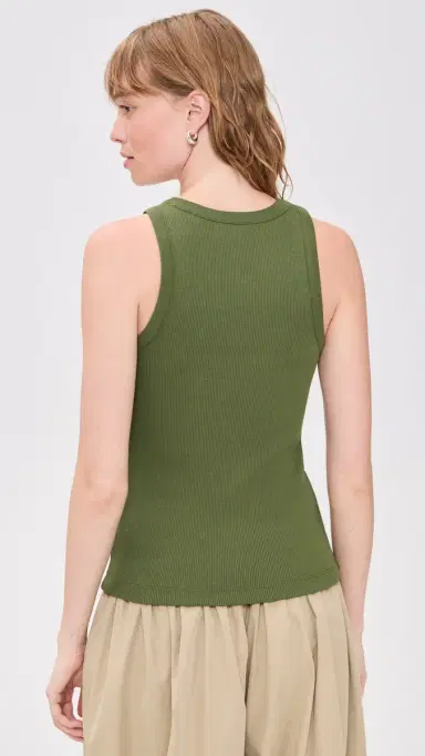 Vince coop Neck Tank Herb | Thumbnail 3 Vince coop Neck Tank Herb | Thumbnail 3