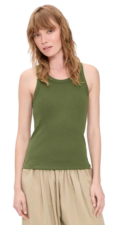 Vince coop Neck Tank Herb | Thumbnail 1 Vince coop Neck Tank Herb | Thumbnail 1