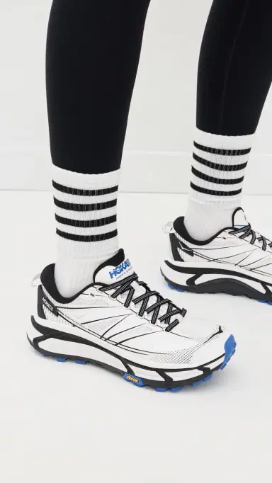 Hoka Mafate Speed 2 Sneakers White/Cobalt Blue | Thumbnail 3 Hoka Mafate Speed 2 Sneakers White/Cobalt Blue | Thumbnail 3
