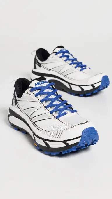 Hoka Mafate Speed 2 Sneakers White/Cobalt Blue | Thumbnail 5 Hoka Mafate Speed 2 Sneakers White/Cobalt Blue | Thumbnail 5