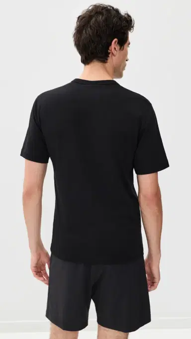 Reigning Champ Lightweight Jersey tandard T-Shirt Black | Thumbnail 3 Reigning Champ Lightweight Jersey tandard T-Shirt Black | Thumbnail 3