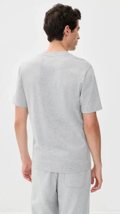 REIGNING CHAMP Midweight Jersey tandard T-Shirt Hgrey | Thumbnail 3 REIGNING CHAMP Midweight Jersey tandard T-Shirt Hgrey | Thumbnail 3