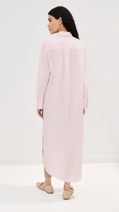 LE BOP Elliot Poplin Dress Pale Pink | Thumbnail 4 LE BOP Elliot Poplin Dress Pale Pink | Thumbnail 4