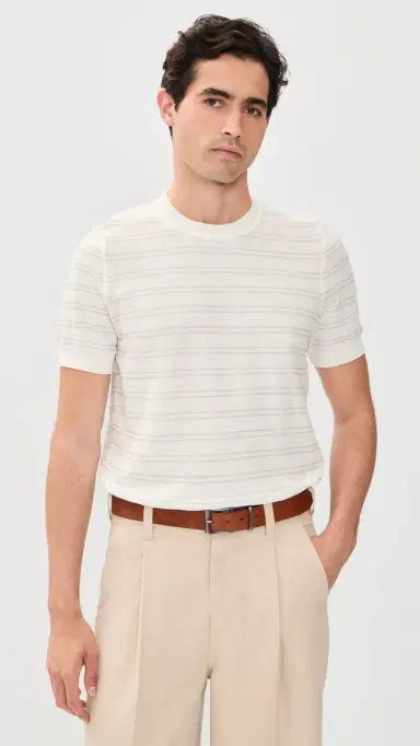 BOSS Nalon Knit Shirt White | Thumbnail 2 BOSS Nalon Knit Shirt White | Thumbnail 2