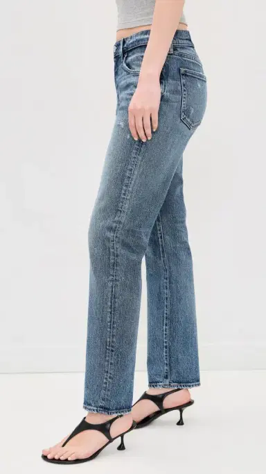 MOUSSY VINTAGE Slim Straight Jeans Blue | Thumbnail 4 MOUSSY VINTAGE Slim Straight Jeans Blue | Thumbnail 4