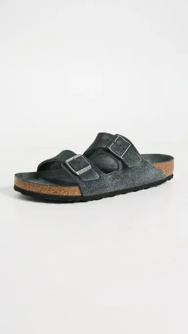 Birkenstock Arizona Soft Footbed Tonal Sandals Charcoal 45 | Thumbnail 2 Birkenstock Arizona Soft Footbed Tonal Sandals Charcoal 45 | Thumbnail 2